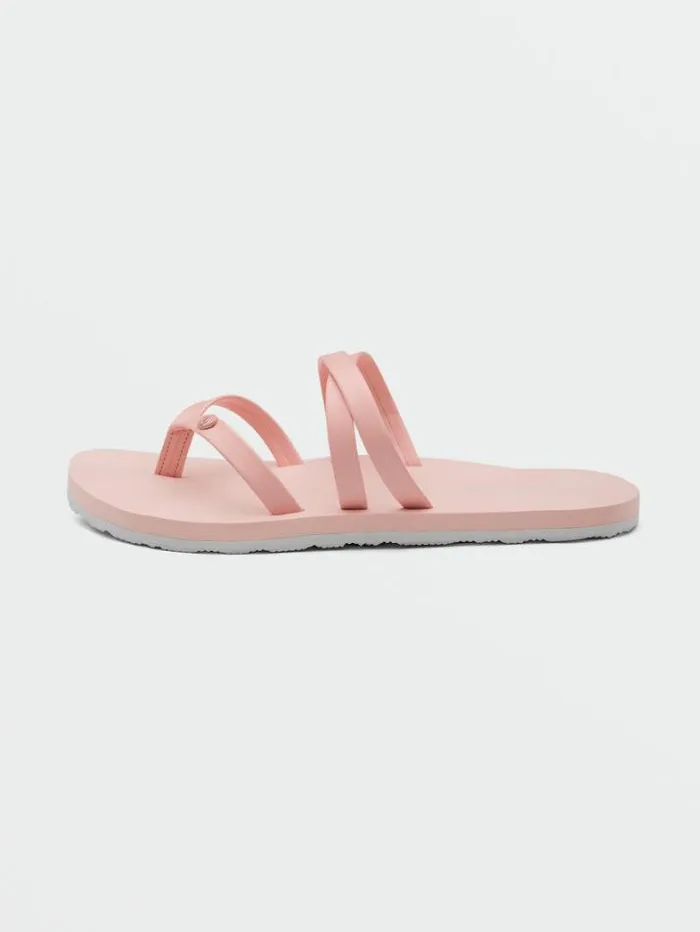 Kids Sandals Volcom Girls Easy Breezy Big Youth Sandals 8211 Melon