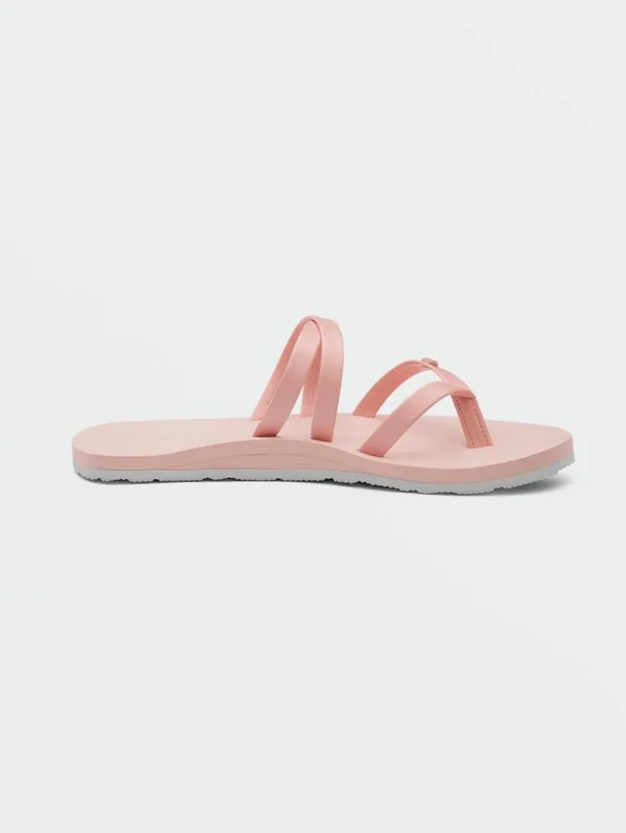 Kids Sandals Volcom Girls Easy Breezy Big Youth Sandals 8211 Melon