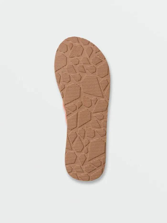 Kids Sandals Volcom Girls Forever And Ever Sandals 8211 Papaya