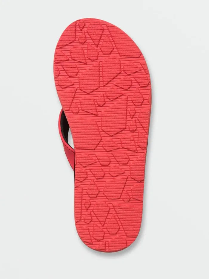 Kids Sandals Volcom Girls Vicky Sandals 8211 Electric Coral