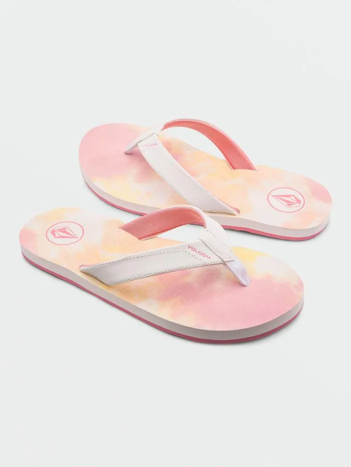 Kids Sandals Volcom Girls Vicky Sandals 8211 Tie Dye