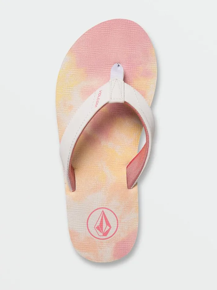 Kids Sandals Volcom Girls Vicky Sandals 8211 Tie Dye