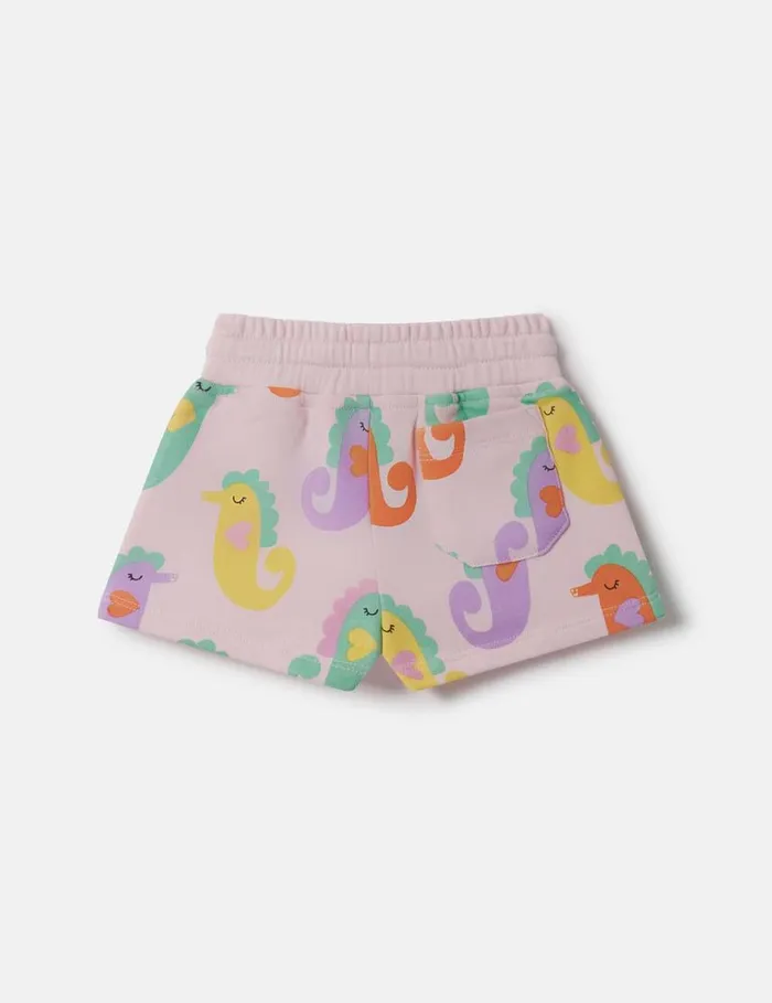 Kids Seahorse Print Shorts Pink Stella McCartney Baby Girls Kids Seahorse Print Shorts Pink Stella McCartney Baby Girls