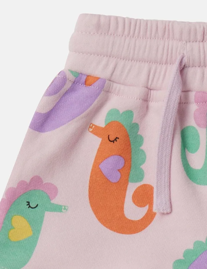 Kids Seahorse Print Shorts Pink Stella McCartney Baby Girls Kids Seahorse Print Shorts Pink Stella McCartney Baby Girls