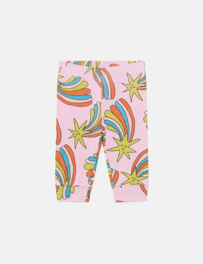 Kids Shooting Stars Leggings Multicolor Pink Stella McCartney Baby Girls