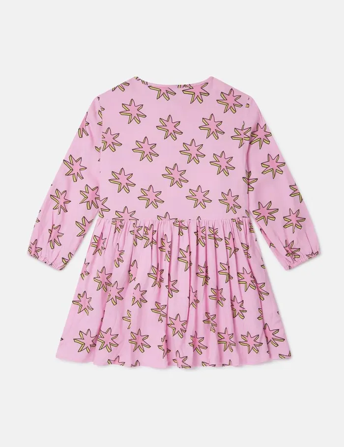 Kids Shooting Stars Pleated Dress Multicolor Pink Stella McCartney Dresses and Jumpsuits Kids Shooting Stars Pleated Dress Multicolor Pink Stella McCartney Dresses and Jumpsuits