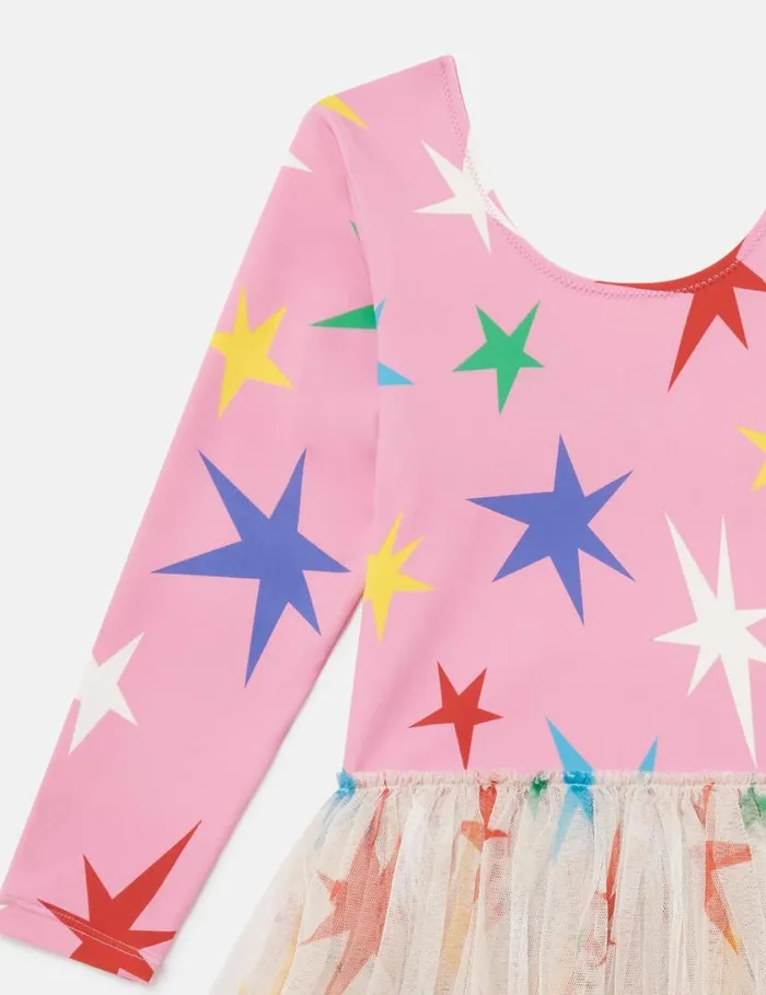 Kids Star Pattern Tulle Dress Pink Stella McCartney Dresses and Jumpsuits Kids Star Pattern Tulle Dress Pink Stella McCartney Dresses and Jumpsuits