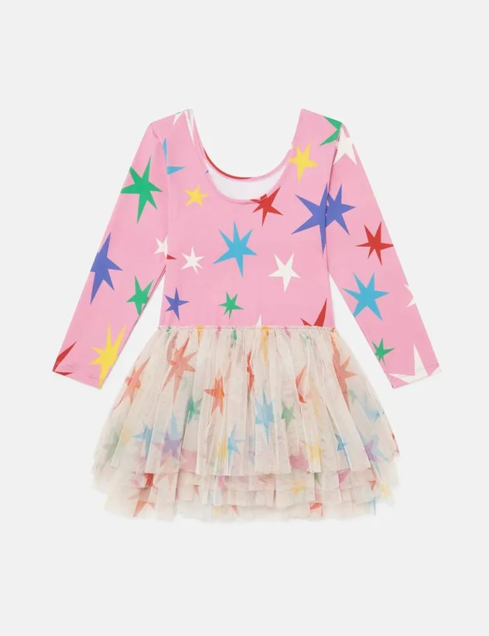 Kids Star Pattern Tulle Dress Pink Stella McCartney Dresses and Jumpsuits Kids Star Pattern Tulle Dress Pink Stella McCartney Dresses and Jumpsuits