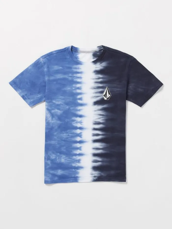 Kids TShirts and Tanks Volcom Big Boys Iconic Stone Plus Short Sleeve Tee 8211 Denim