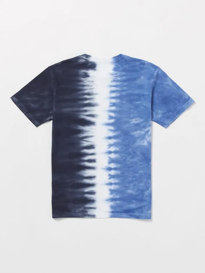 Kids TShirts and Tanks Volcom Big Boys Iconic Stone Plus Short Sleeve Tee 8211 Denim