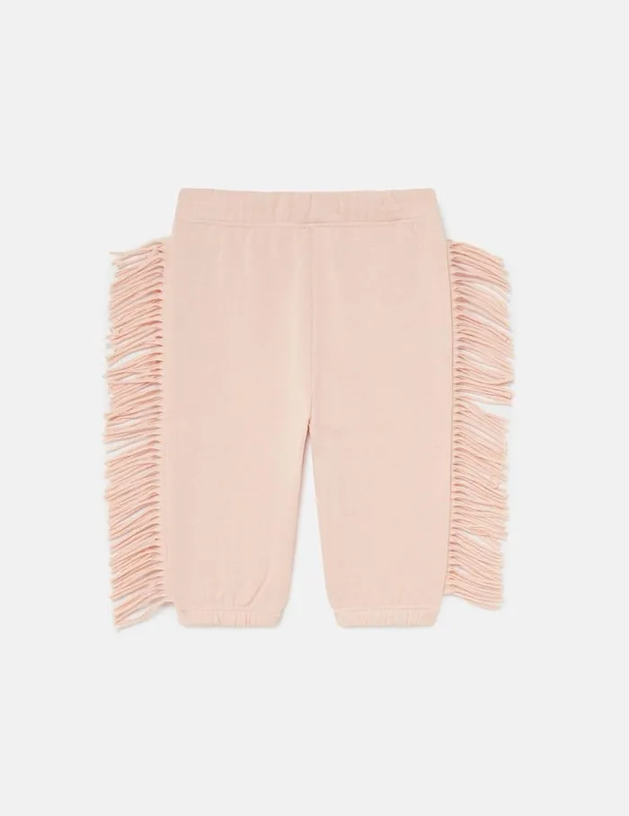 Kids Western Fringed Joggers Peach Pink Stella McCartney Baby Girls Kids Western Fringed Joggers Peach Pink Stella McCartney Baby Girls