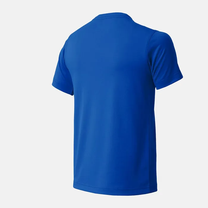 Kids Youth NB Short Sleeve Tech Tee Team Royal New Balance Tops