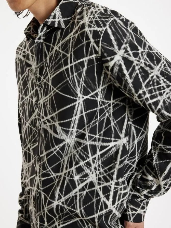 KINNEY SHIRT Charcoal Clothing John Varvatos Shirts KINNEY SHIRT Charcoal Clothing John Varvatos Shirts