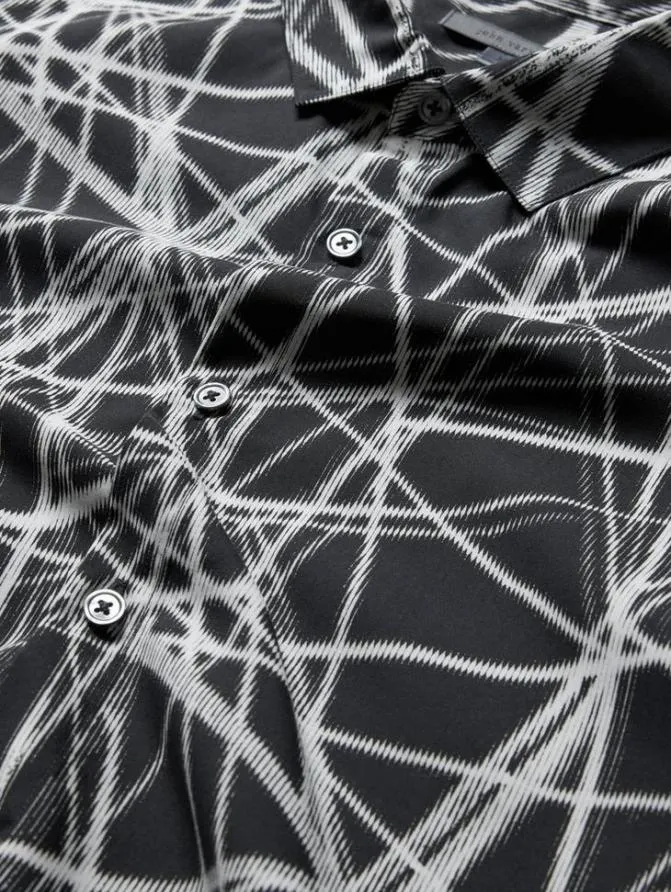 KINNEY SHIRT Charcoal Clothing John Varvatos Shirts KINNEY SHIRT Charcoal Clothing John Varvatos Shirts