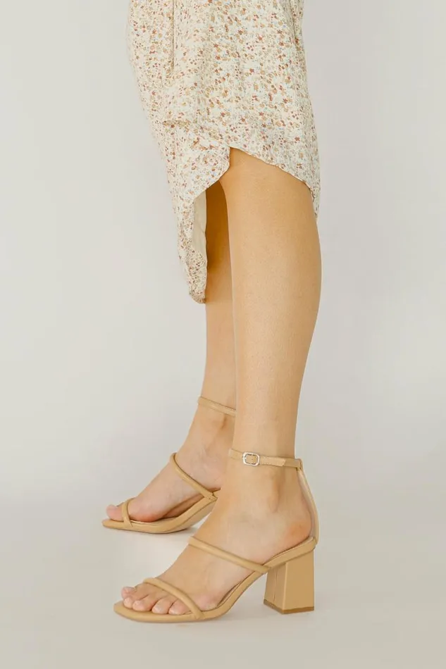Kira Heels In Nude Nude Women Bohme Shoes
