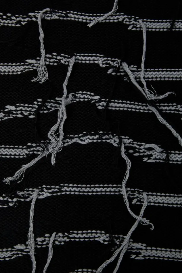 Knit Women Camper Knit Scarf Black Intarsia Knit Scarf Knit Women Camper Knit Scarf Black Intarsia Knit Scarf