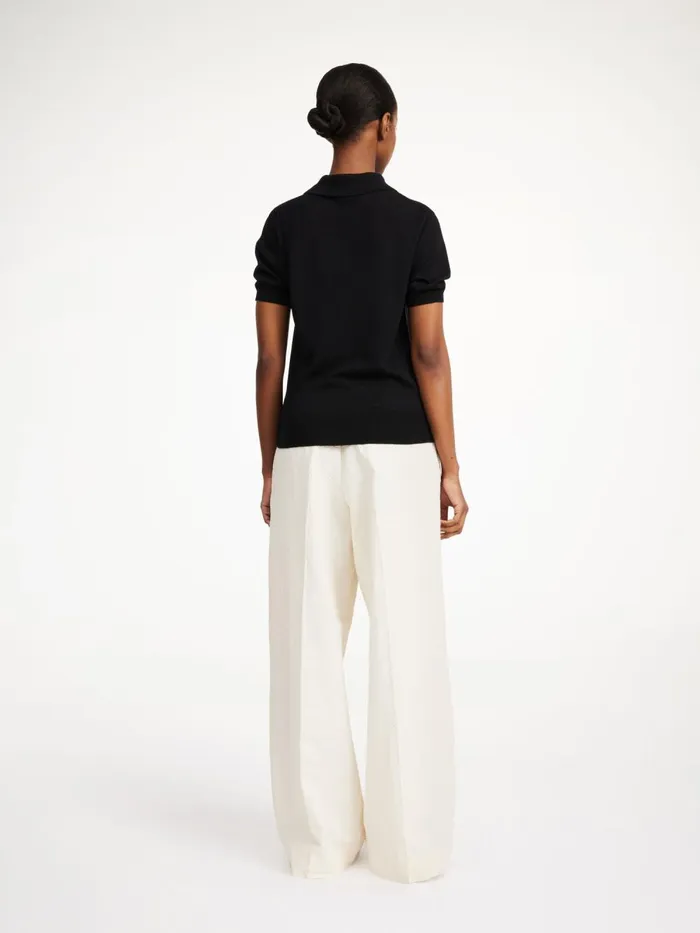 Knitwear Women By Malene Birger Talallia Top Black Knitwear Women By Malene Birger Talallia Top Black