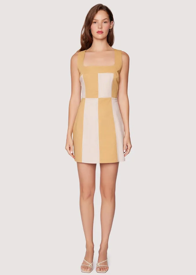La Crme Mini Dress Creamsand Women Lost Wander Dresses