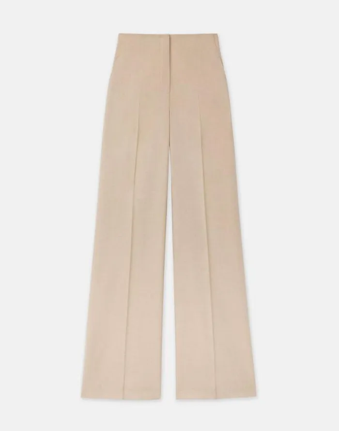 Lafayette 148 New York Camel Hair Thames Wide Leg Pant Camel Ready To Wear Pants and Shorts Lafayette 148 New York Camel Hair Thames Wide Leg Pant Camel Ready To Wear Pants and Shorts