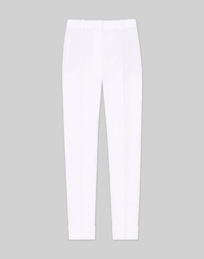 Lafayette 148 New York Finesse Crepe Essex Slim Pant Black Ready To Wear Pants and Shorts Lafayette 148 New York Finesse Crepe Essex Slim Pant Black Ready To Wear Pants and Shorts