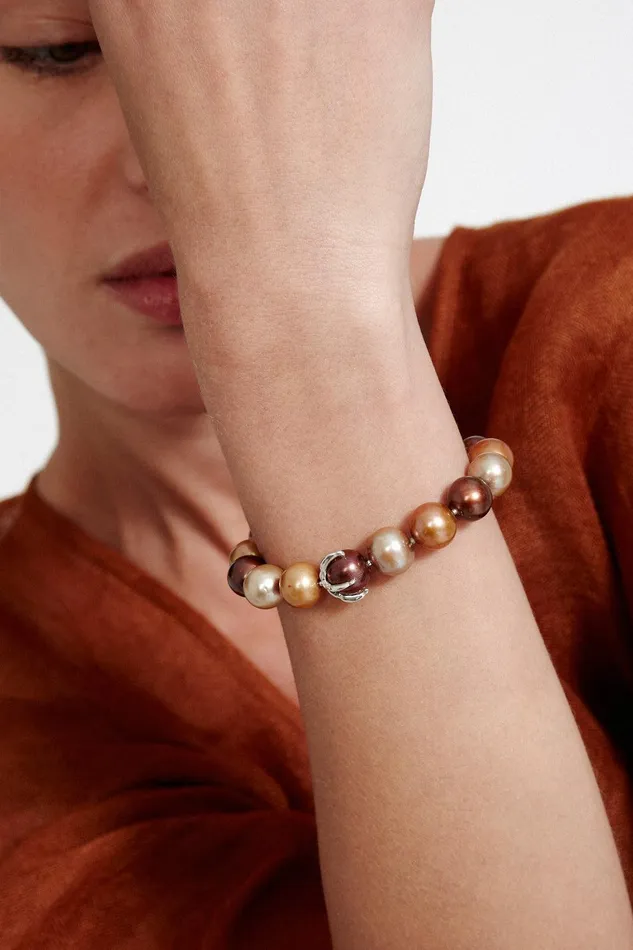 Lark Bracelet Champagne Pearl Mix Women Chan Luu Bracelets