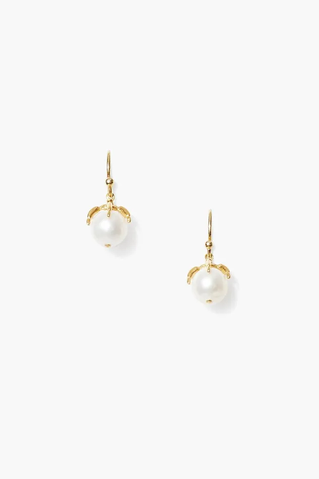 Lark Drop Earrings Mini White Pearl Women Chan Luu Earrings