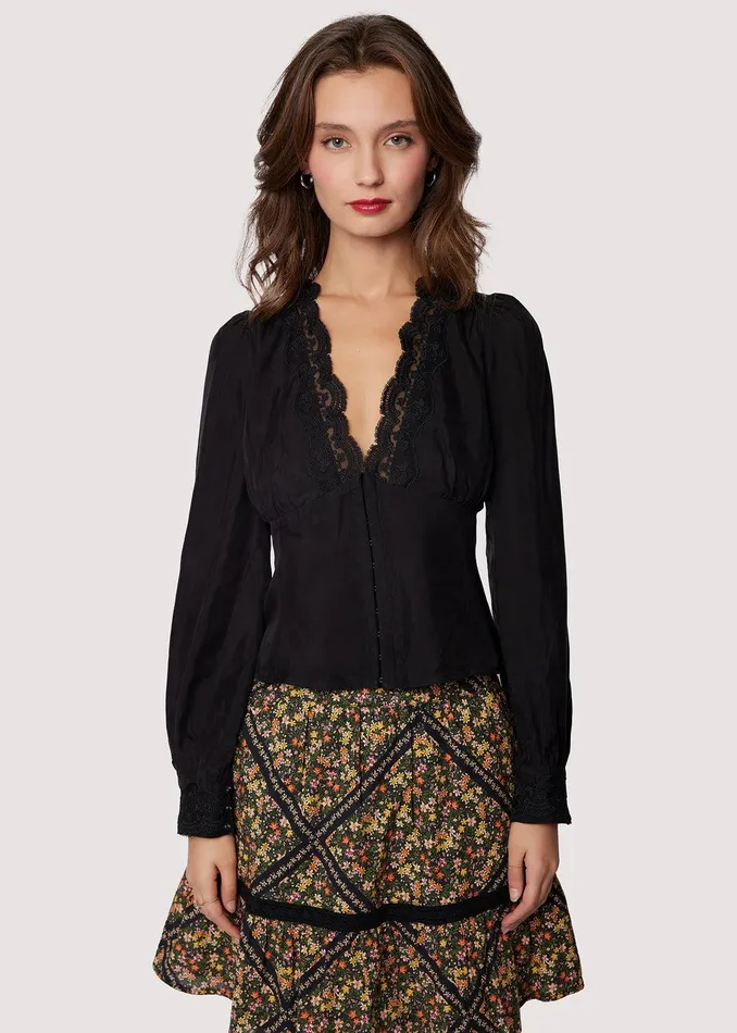 Lauretta Top Black Women Lost Wander Tops