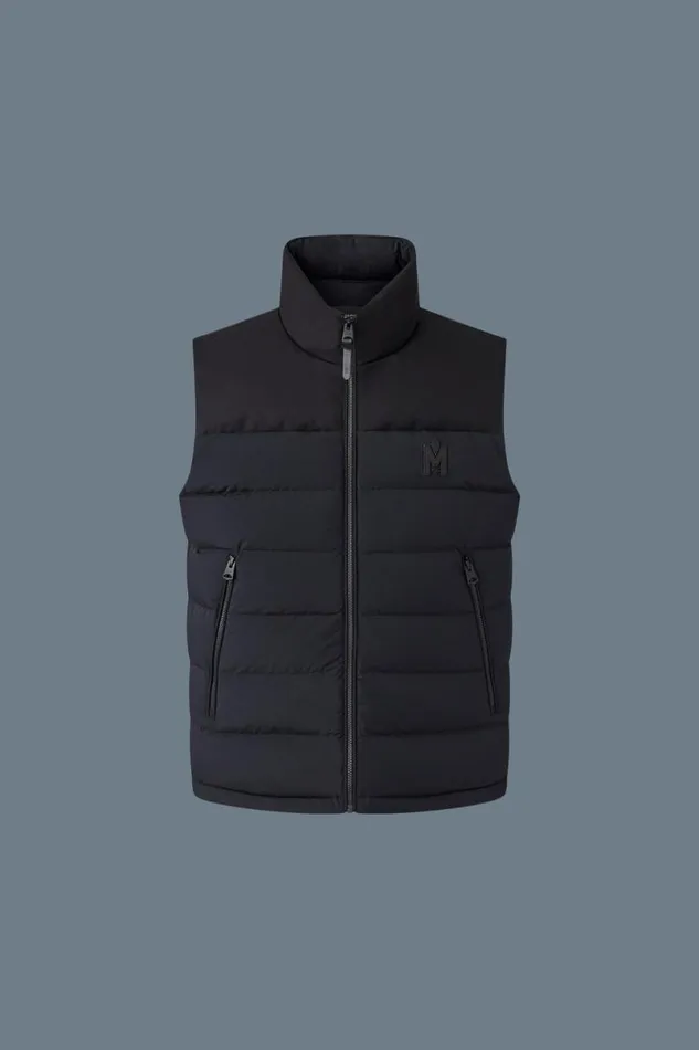Light Down Jackets Men Mackage BOBBIE Agile360 Stretch Light Down Vest With Stand Collar Trench Light Down Jackets Men Mackage BOBBIE Agile360 Stretch Light Down Vest With Stand Collar Trench