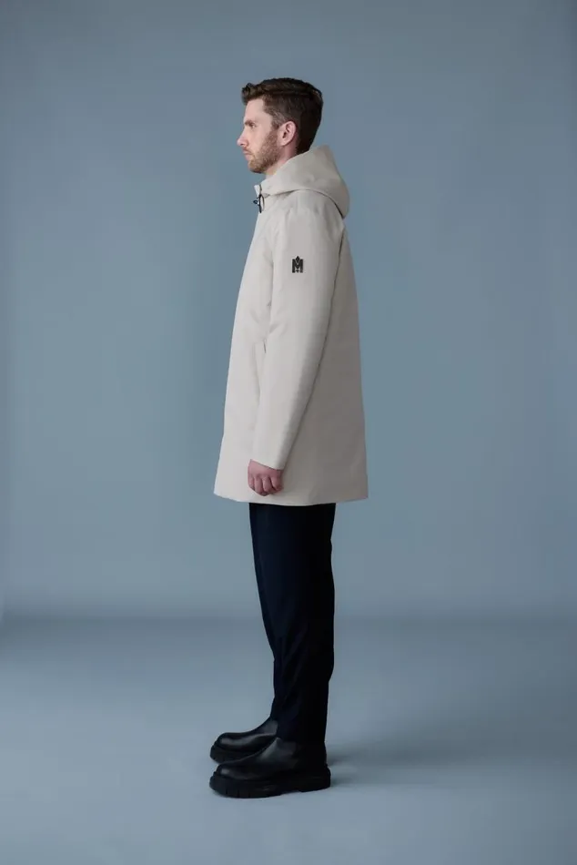 Light Down Jackets Men Mackage ROLAND 2in1 Down Parka With Hood Navy