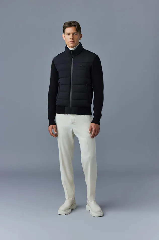 Light Jackets Men Mackage HANEYCITY Hybrid Light Down Jacket Navy Light Jackets Men Mackage HANEYCITY Hybrid Light Down Jacket Navy