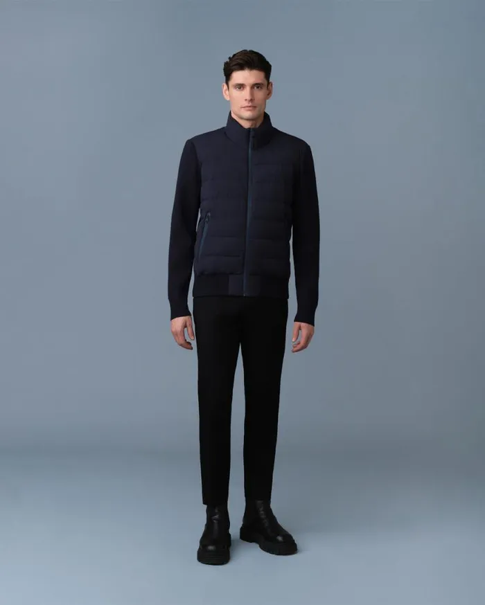 Light Jackets Men Mackage HANEYCITY Hybrid Light Down Jacket Navy Light Jackets Men Mackage HANEYCITY Hybrid Light Down Jacket Navy
