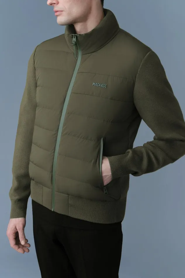 Light Jackets Men Mackage HANEYCITY Hybrid Light Down Jacket Navy Light Jackets Men Mackage HANEYCITY Hybrid Light Down Jacket Navy