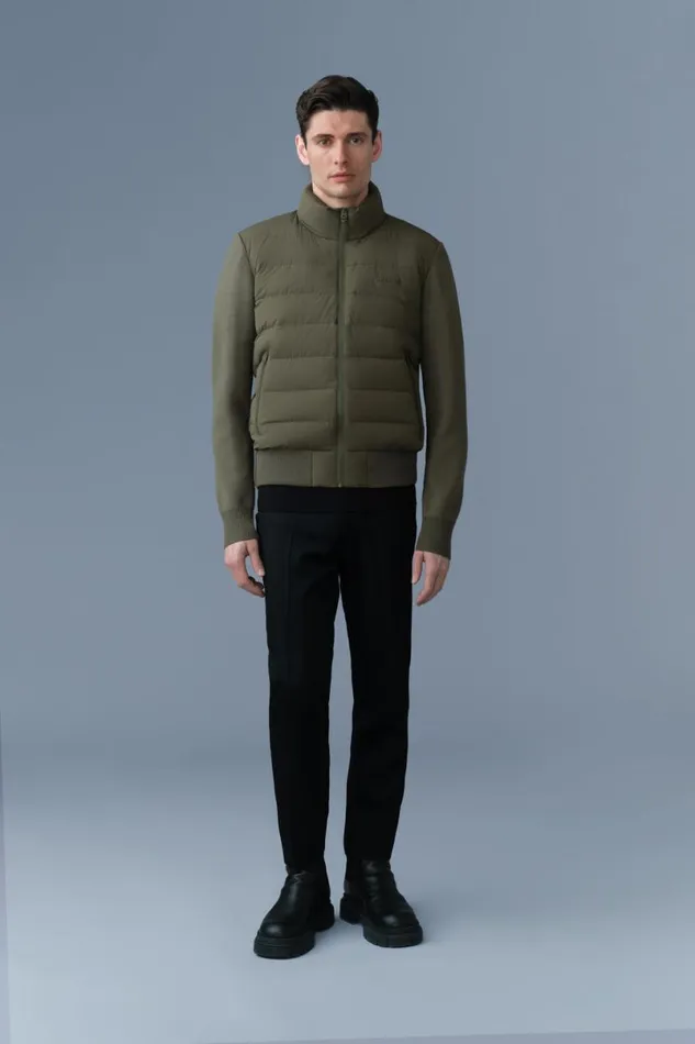 Light Jackets Men Mackage HANEYCITY Hybrid Light Down Jacket Navy Light Jackets Men Mackage HANEYCITY Hybrid Light Down Jacket Navy
