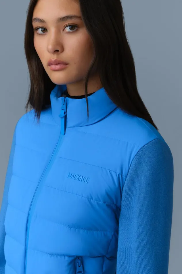 Light Jackets Women Mackage OCEANECITY Light Down Mixedmedia Jacket Black Light Jackets Women Mackage OCEANECITY Light Down Mixedmedia Jacket Black