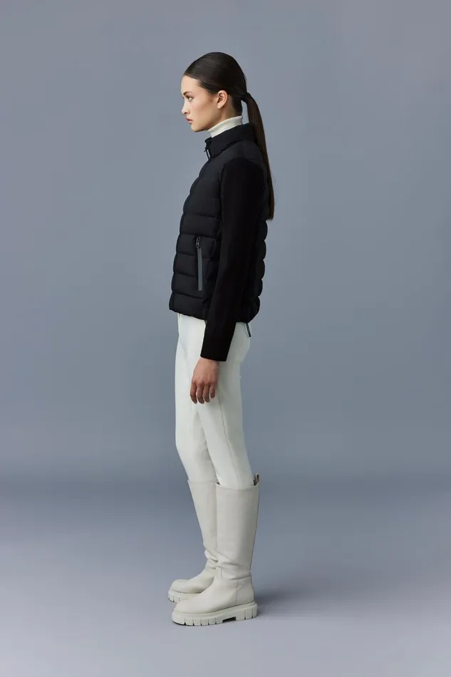 Light Jackets Women Mackage OCEANECITY Light Down Mixedmedia Jacket Black Light Jackets Women Mackage OCEANECITY Light Down Mixedmedia Jacket Black
