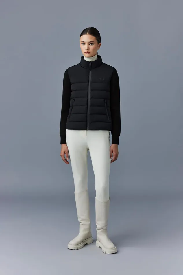 Light Jackets Women Mackage OCEANECITY Light Down Mixedmedia Jacket Black Light Jackets Women Mackage OCEANECITY Light Down Mixedmedia Jacket Black