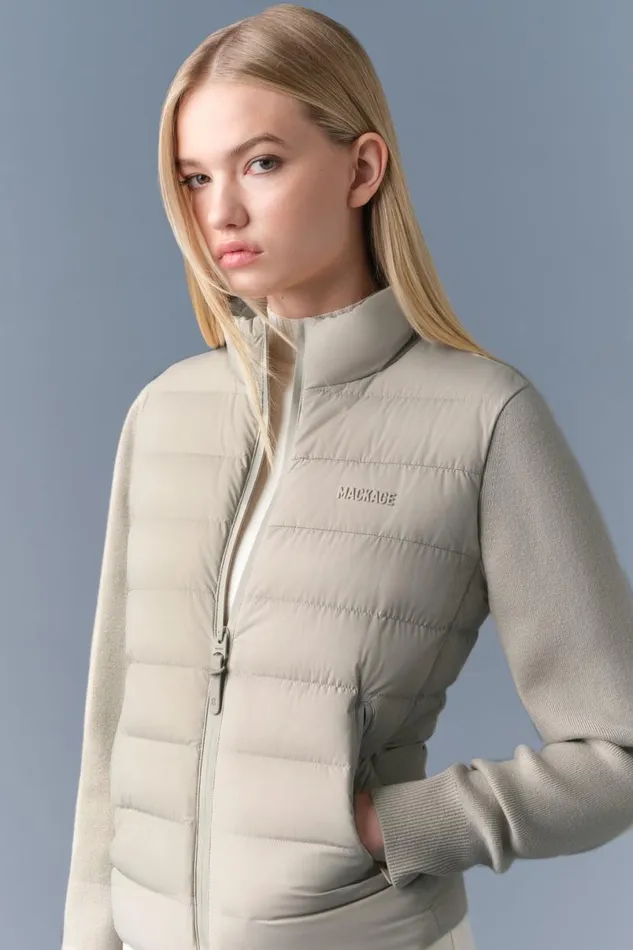 Light Jackets Women Mackage OCEANECITY Light Down Mixedmedia Jacket Black Light Jackets Women Mackage OCEANECITY Light Down Mixedmedia Jacket Black