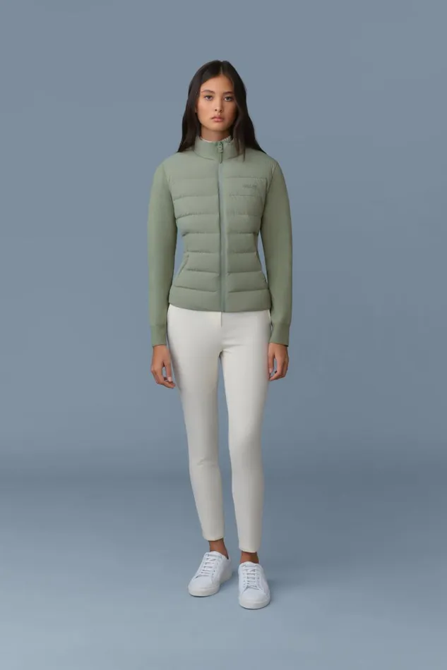 Light Jackets Women Mackage OCEANECITY Light Down Mixedmedia Jacket Navy Light Jackets Women Mackage OCEANECITY Light Down Mixedmedia Jacket Navy
