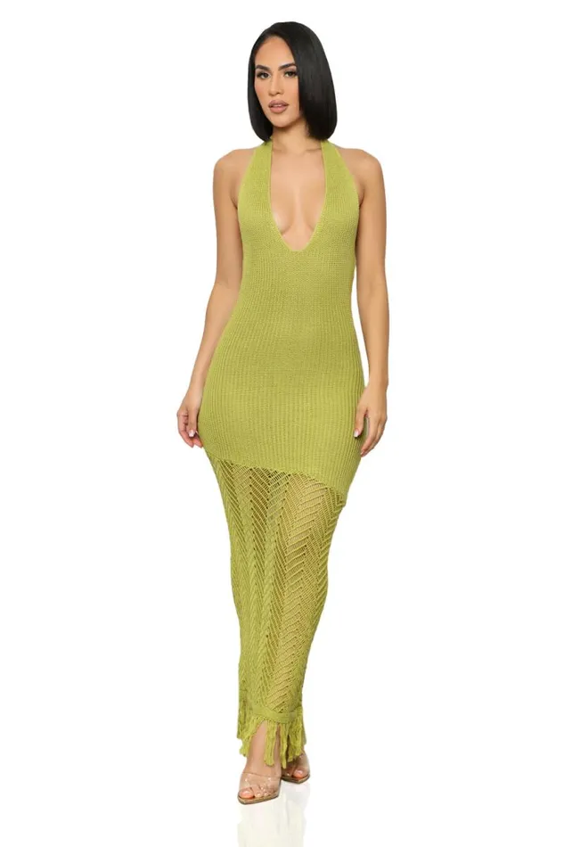 Lilly039s Kloset Dresses Women Golden Hour Crochet Maxi Dress