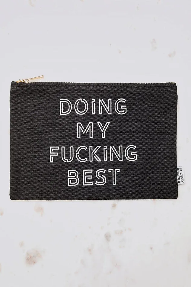 Lilly039s Kloset Lifestyle Women Doing My Best Pouch