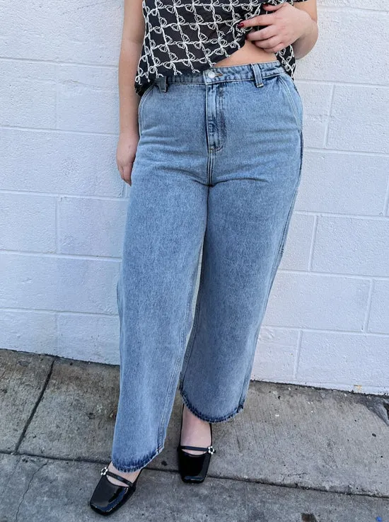 Lisa Says Gah Dylan Jean Light Indigo Women Denim Lisa Says Gah Dylan Jean Light Indigo Women Denim