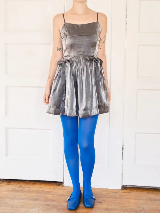 Lisa Says Gah Penelope Mini Dress Grey Women Dresses
