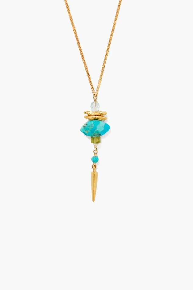 Lisbeth Necklace Turquoise Mix Women Chan Luu Necklaces