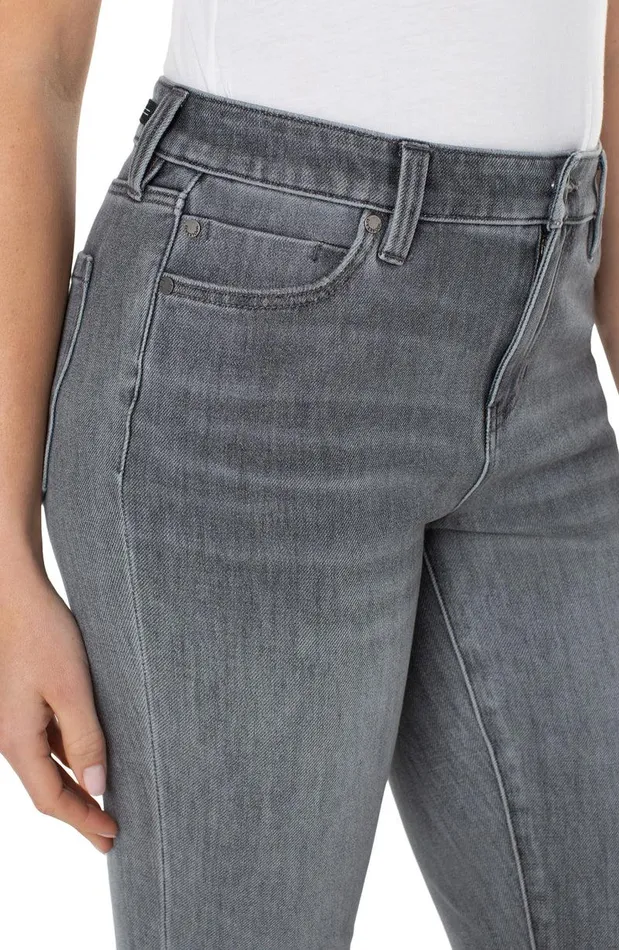 Liverpool Los Angeles HANNAH CROP FLARE WITH CUT HEM ECO Kessler Women CROPS