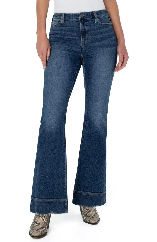 Liverpool Los Angeles HANNAH HIRISE FLARE WITH WIDE HEM ECO Chatfield Women HIRISE