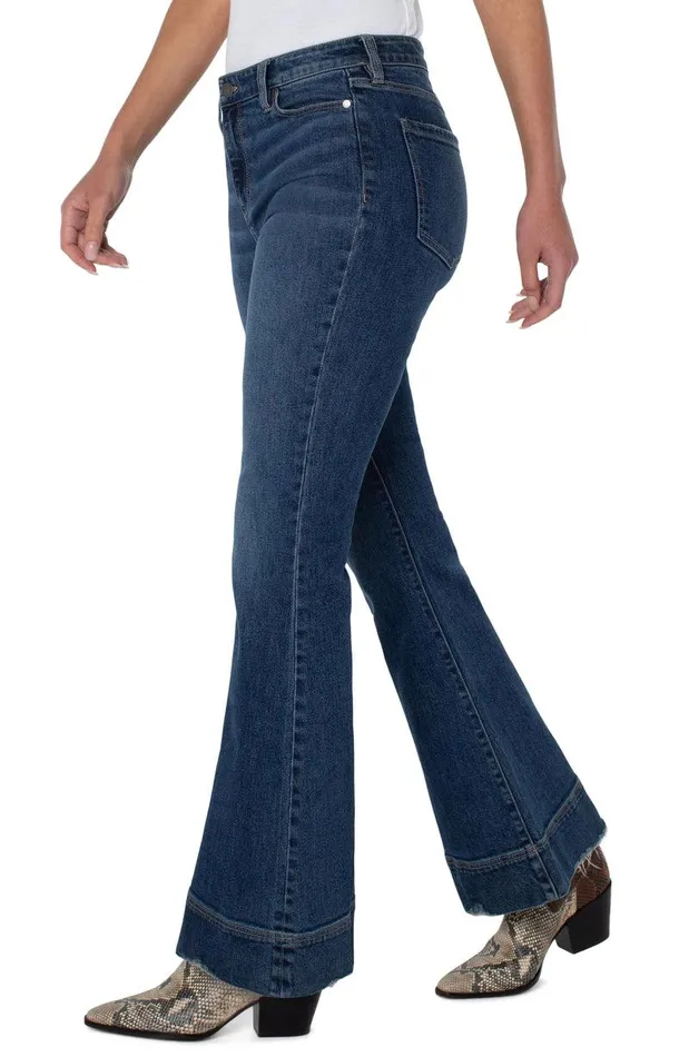 Liverpool Los Angeles HANNAH HIRISE FLARE WITH WIDE HEM ECO Chatfield Women HIRISE