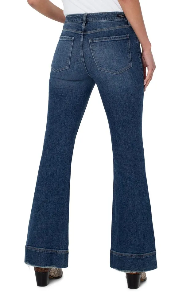 Liverpool Los Angeles HANNAH HIRISE FLARE WITH WIDE HEM ECO Chatfield Women HIRISE