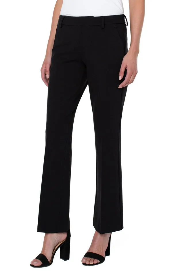 Liverpool Los Angeles KELSEY FLARE TROUSER Black Women TROUSERS