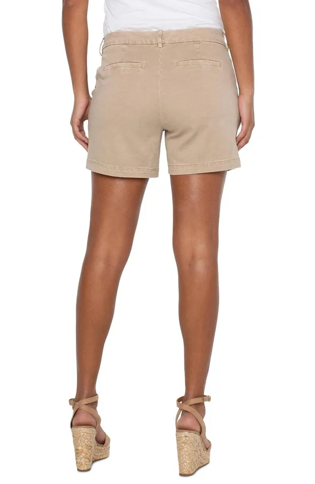 Liverpool Los Angeles KELSEY TROUSER SHORT Biscuit Tan Women SHORTS