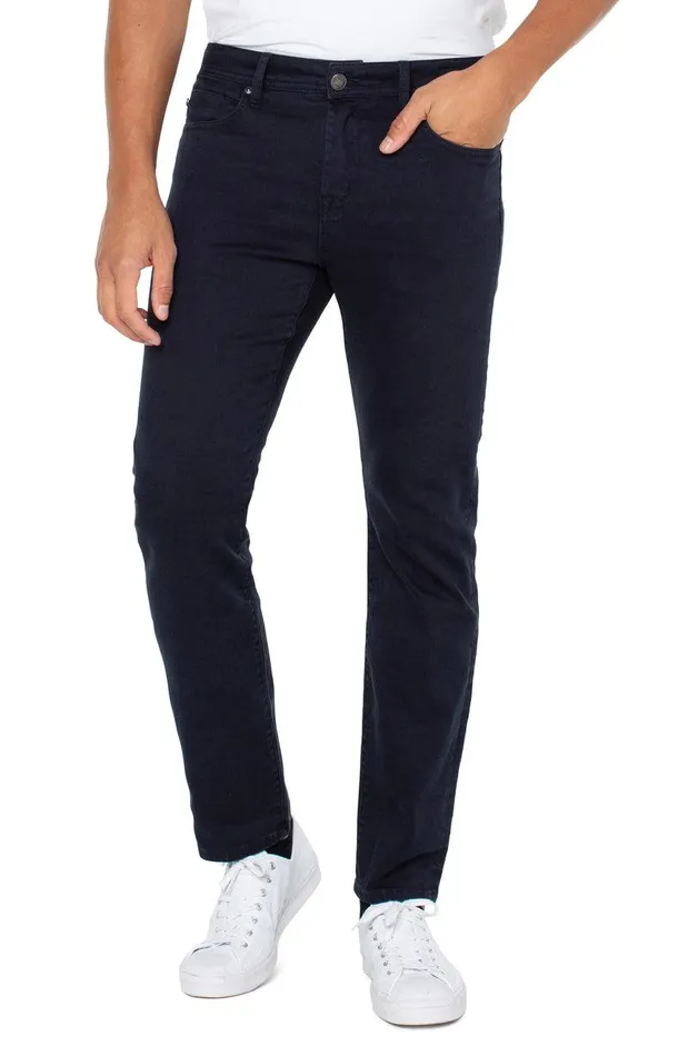 Liverpool Los Angeles KINGSTON MODERN STRAIGHT COLORED DENIM Dark Navy Men JEANS